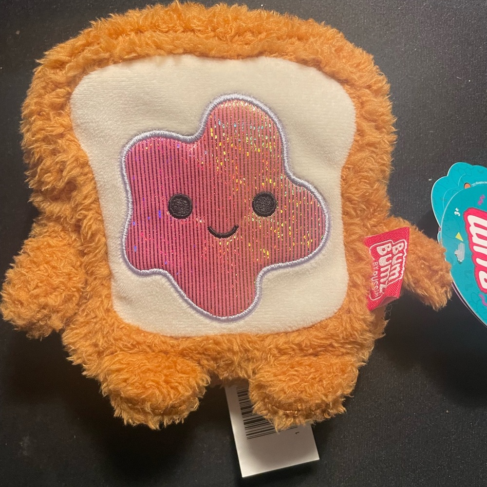 Timothy the Toast Mini BumBumz Plush 4.5 Inch